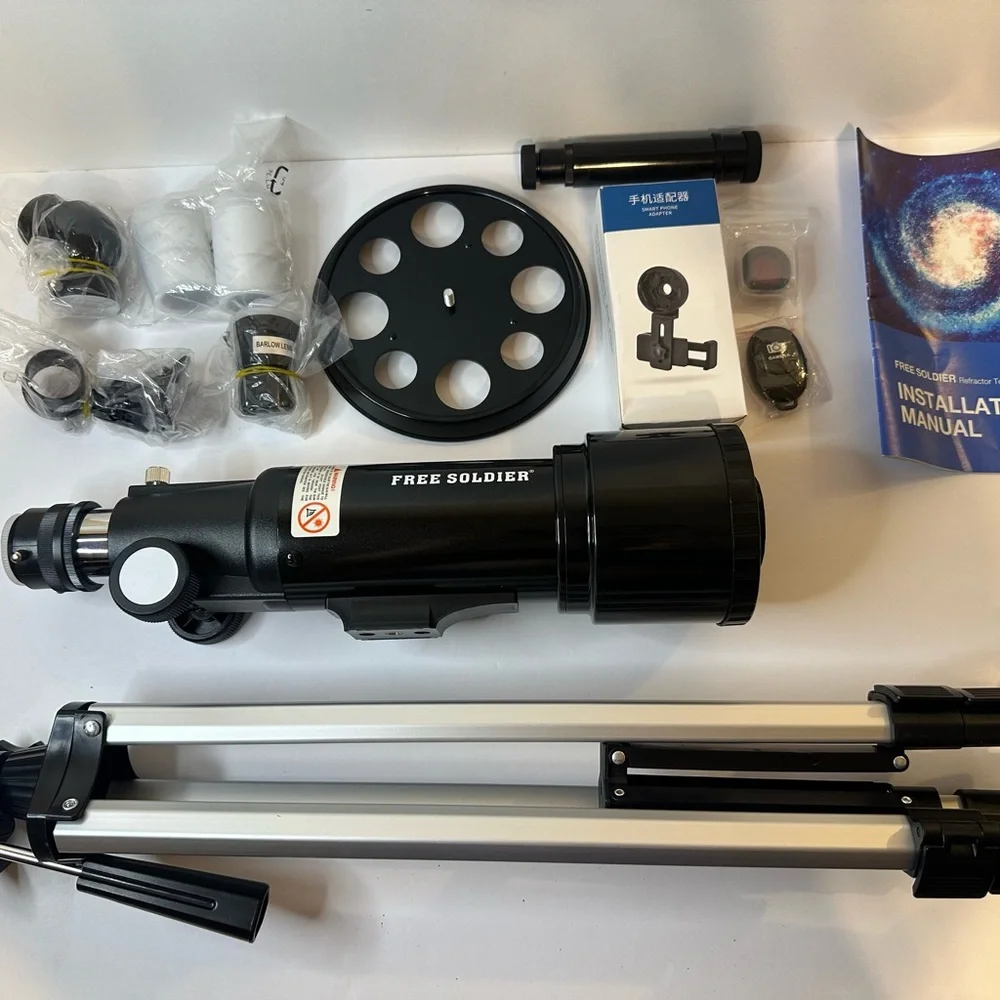 Free Soldier Telescope with Tripod